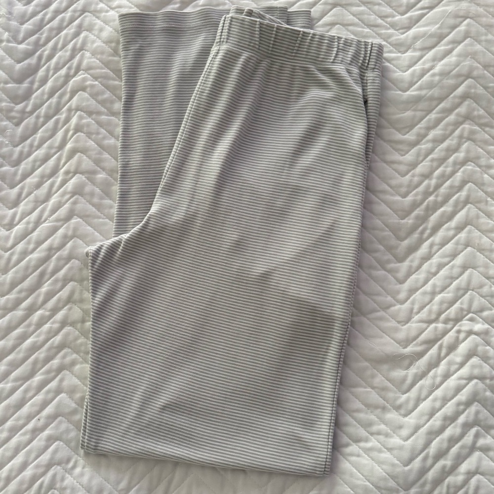 Lake Men's Pima Pajama Pants in Starry Stripe Medium